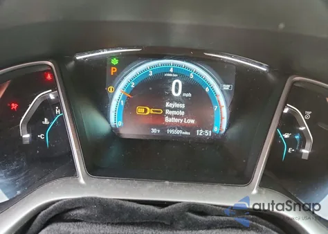 2016 Honda Civic Exl from USA, damaged, VIN 19XFC1F76GE043948
